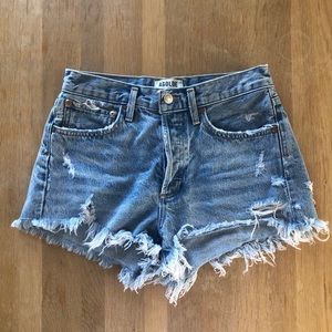 AGOLDE Parker Vintage Cut Off Short in Swapmeet